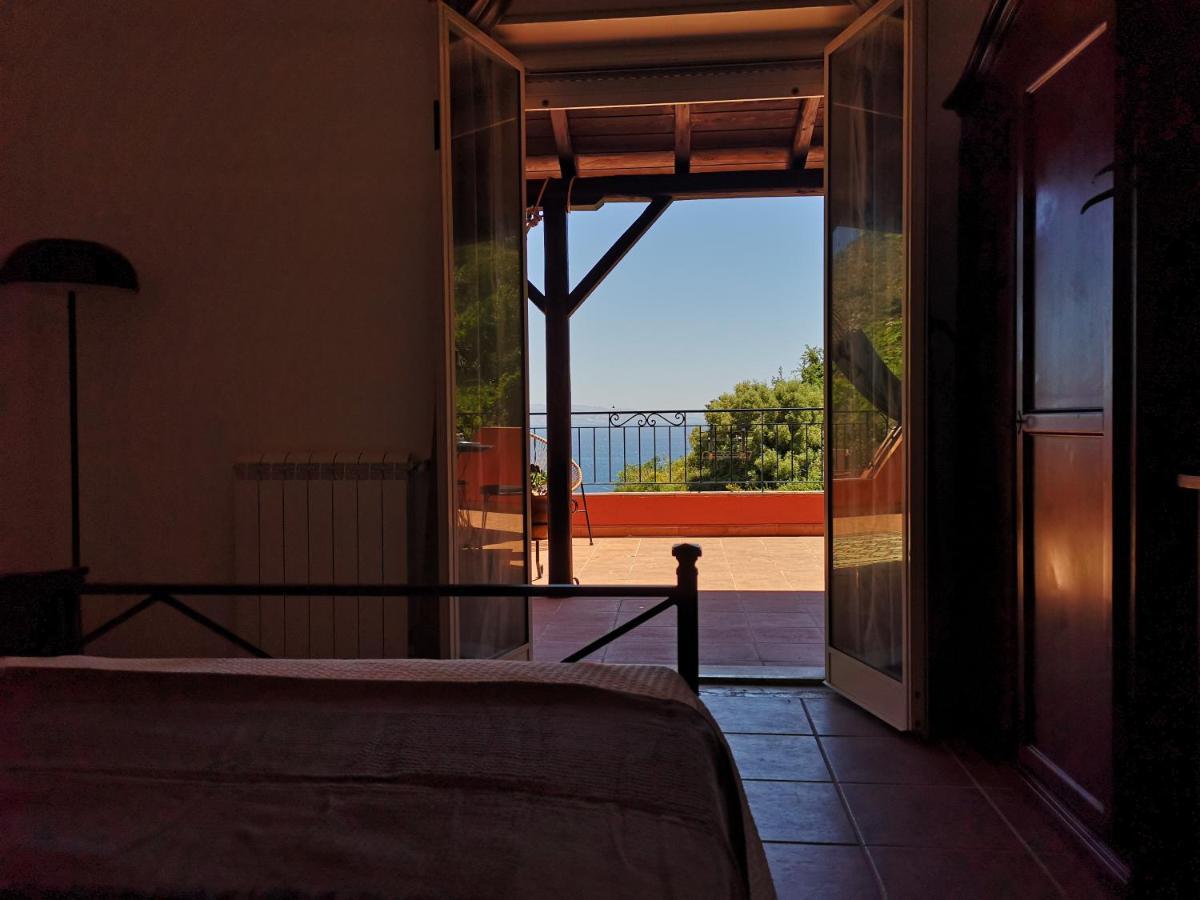 Villa Vittorio - Splendid Panoramic Sea View Terrace Taormina Eksteriør bilde